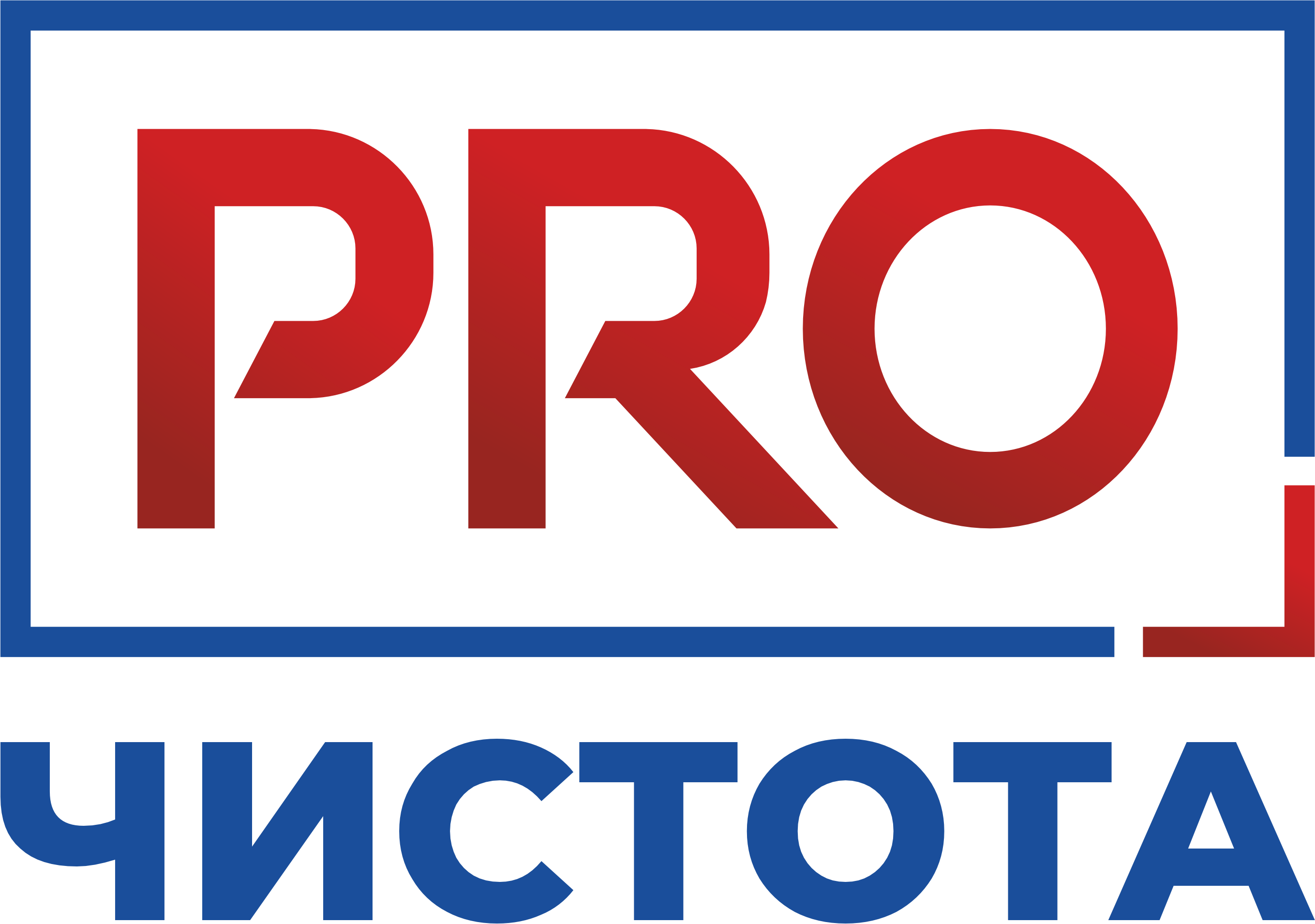 Разработка логотипа клинингового сервиса «Чистота.ПРО»
